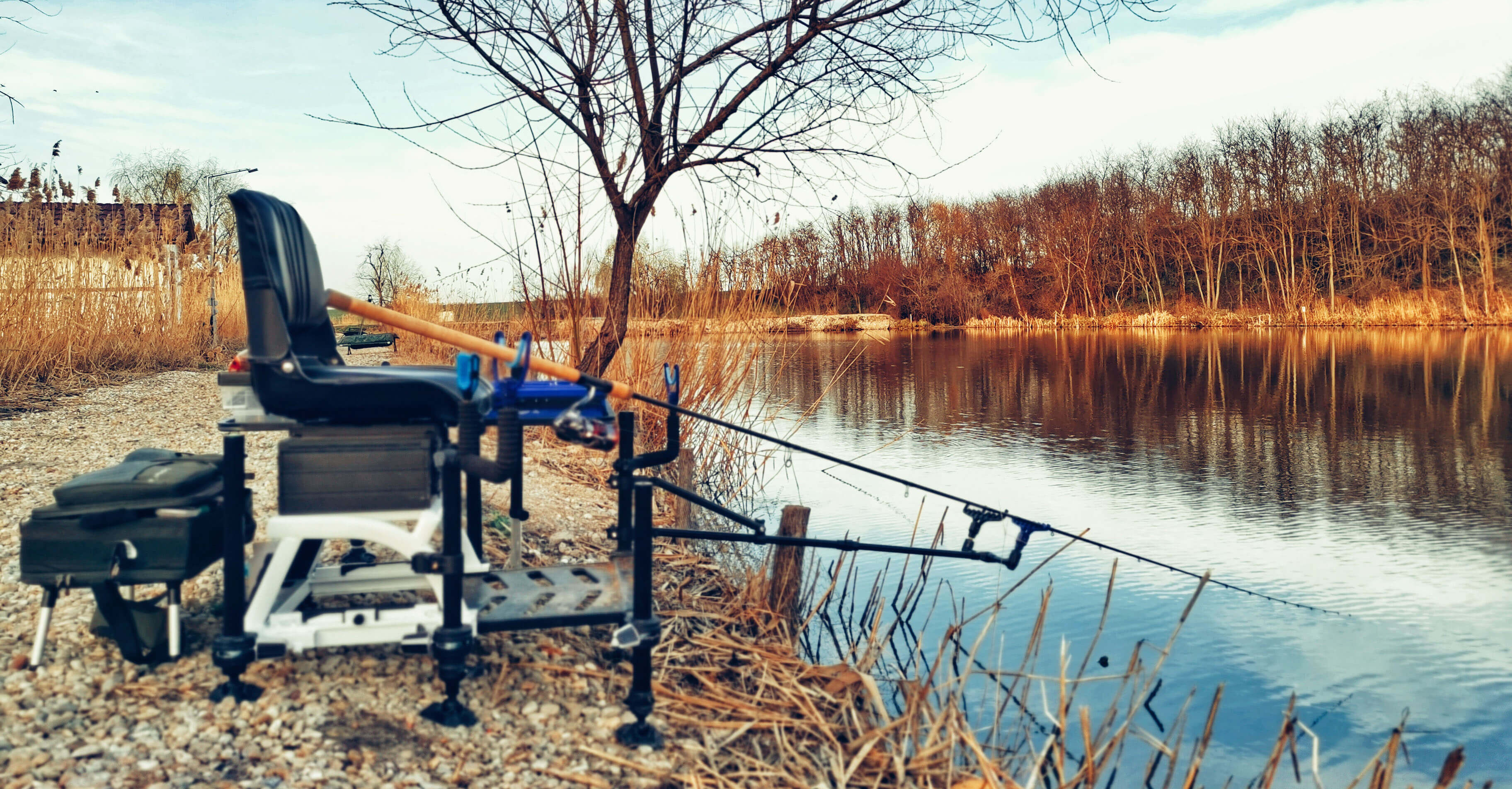 echipament pescuit la feeder pe Dyno Lake