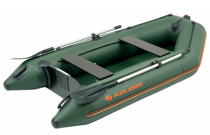 model barca Kolibri cu oglinda motor standard